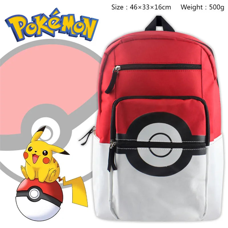 Pokemon backpack pokeball
