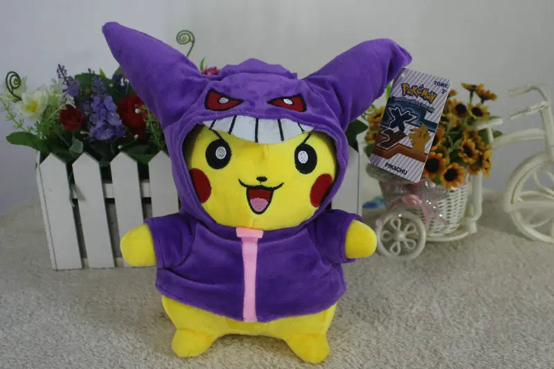 Takara Tomy Santa Pikachu Plush