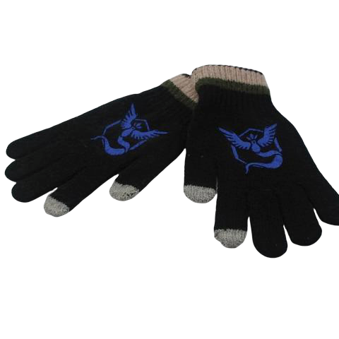 Pokemon go team Mystic glove.