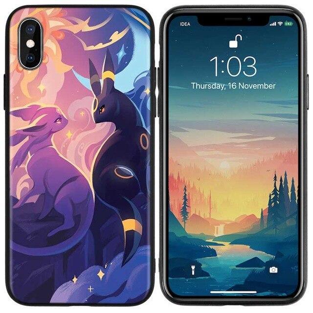 Pokemon phone case <br> iPhone Espeon Umbreon.