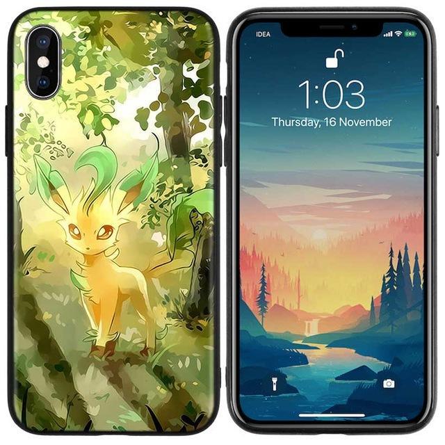 Pokemon phone case iPhone Leafeon Pokemon Faction Pokemon phone case iPhone Leafeon Pokemon Faction