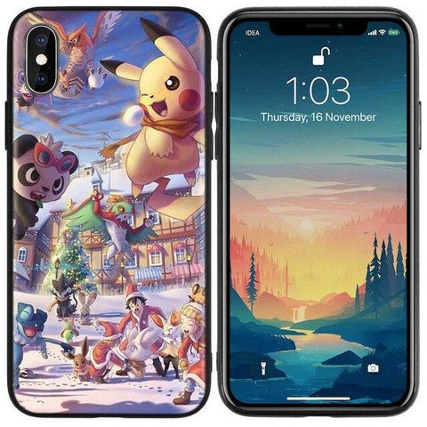 Pikachu phone case iphone x.