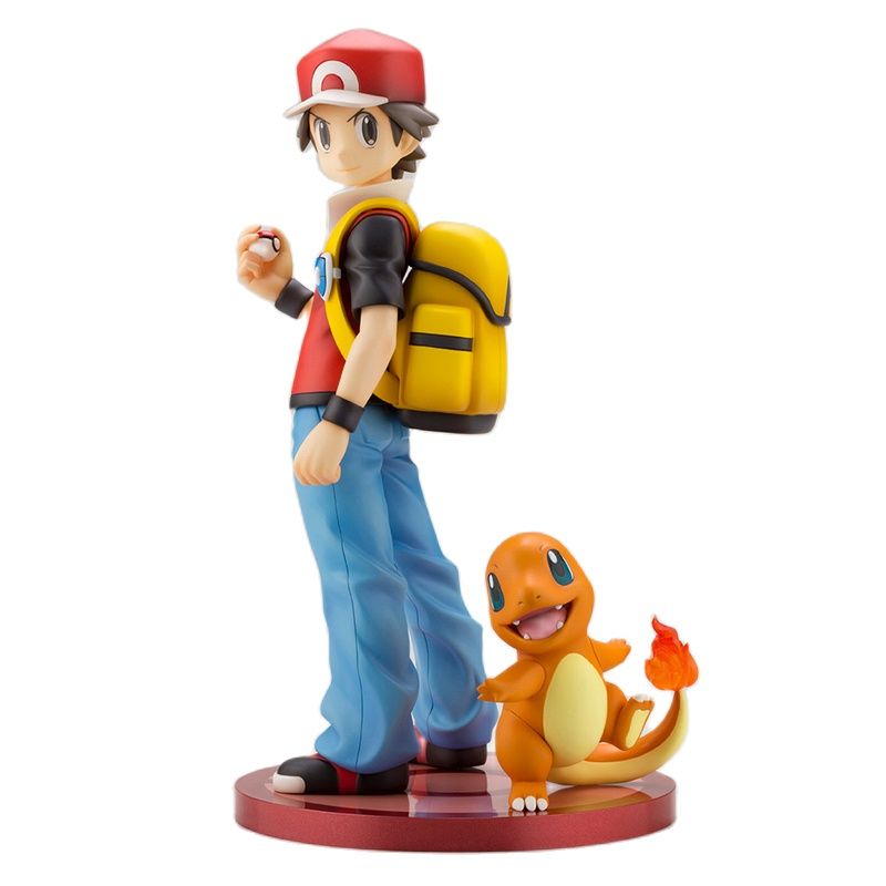 Pokemon Ash Ketchum Red Charmander Pokemon Figures Model