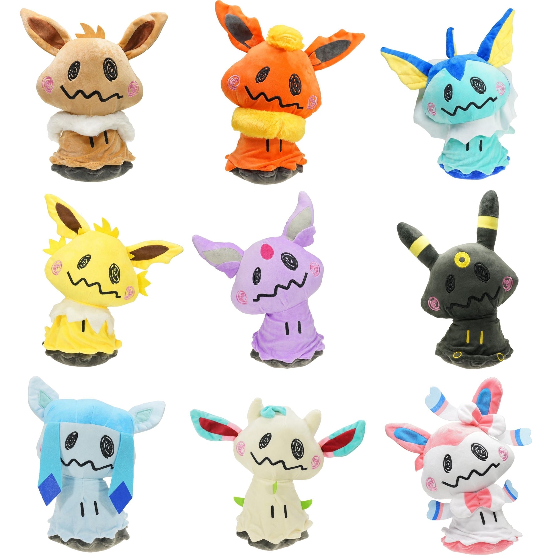 Mimikyu vaporeon plush.