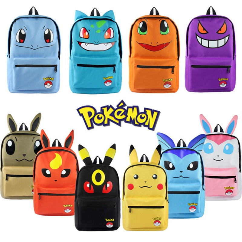 Pokémon Bulbasaur Evolutions Triple Pocket Backpack