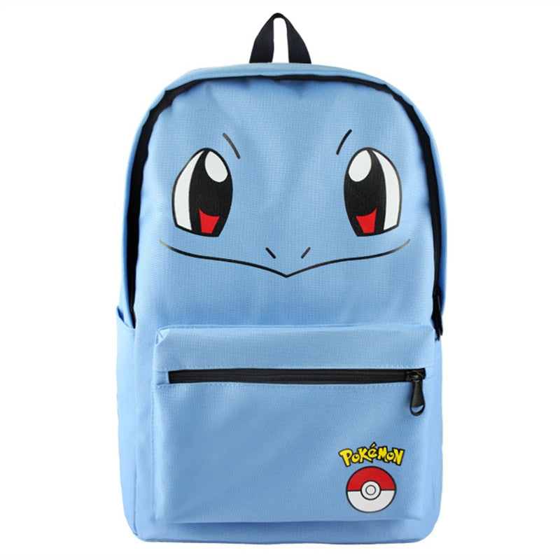 Pokemon Backpack Sublimated Character Laptop School Travel Backpack  Multicoloured