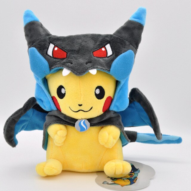 Mega charizard x pikachu plush Pokemon Faction