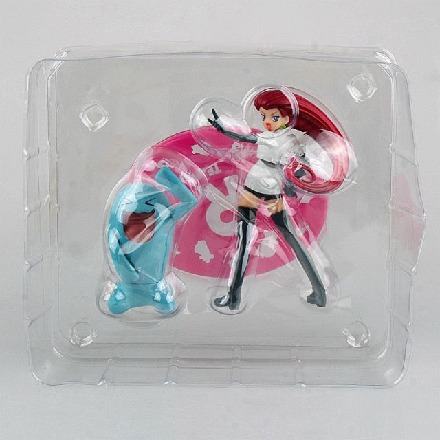 Pokemon figure <br>Jessie and Wobbuffet