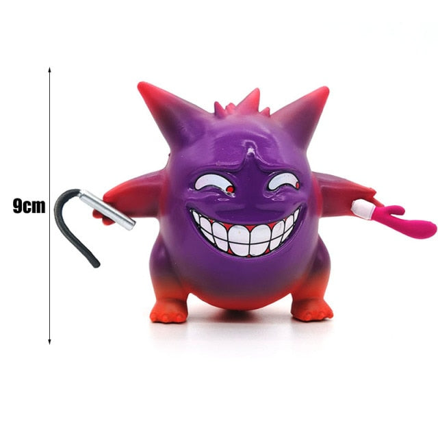 Halloween TOMY Pokemon Funny Funny Freak PVC Anime Action Figure