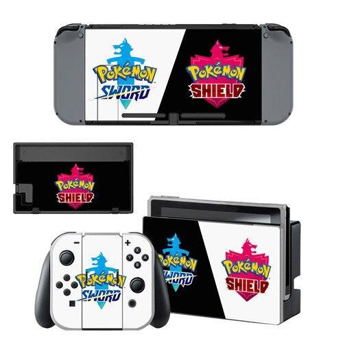 Pokemon stickers <br> Sword Shield Nintendo Switch.