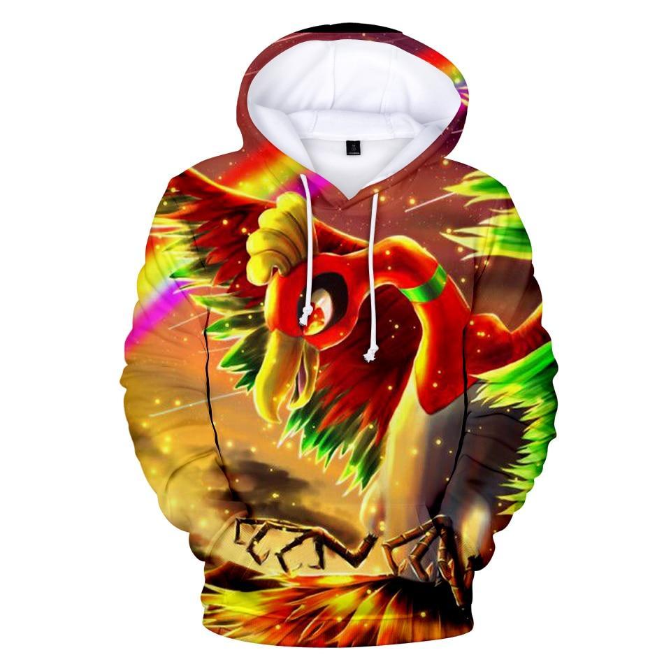 Pokemon hoodie <br> Ho-Oh.