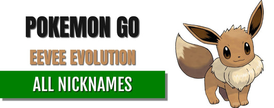 Pokemon go eevee evolution names