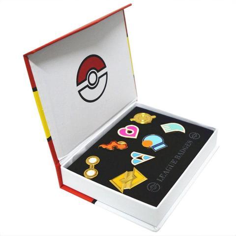 Pokemon badges.