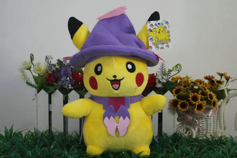 Takara Tomy Santa Pikachu Plush