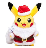 Takara Tomy Santa Pikachu Plush