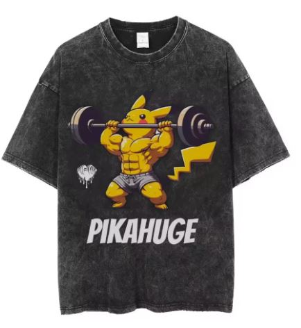 Pickachu PickaHuge Gym Shirt