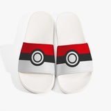 Pokemon Pokeball Casual Sandals - White - Pokemon Faction