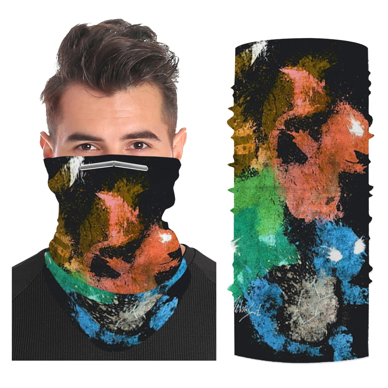 Printed Snood Scarf/Bandana For Adults - Pokemon Faction