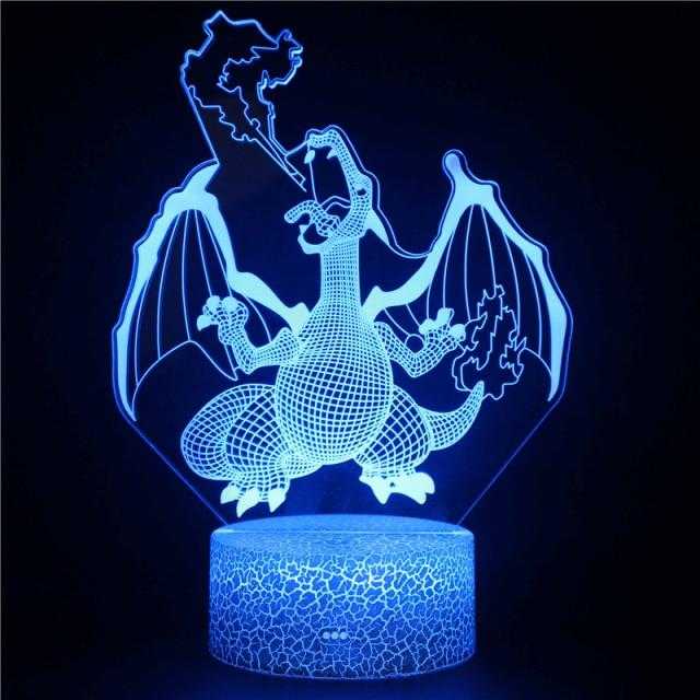 3d charizard lamp