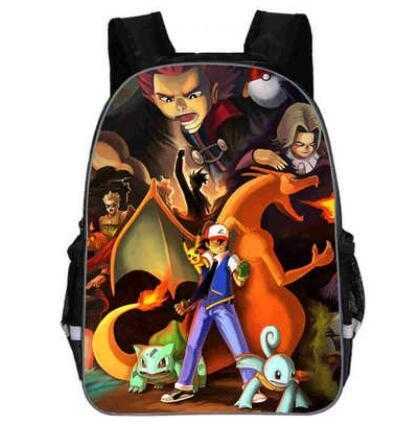 Ash pokemon backpack