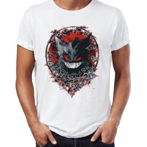 Pokemon shirt <br> Black Gengar.