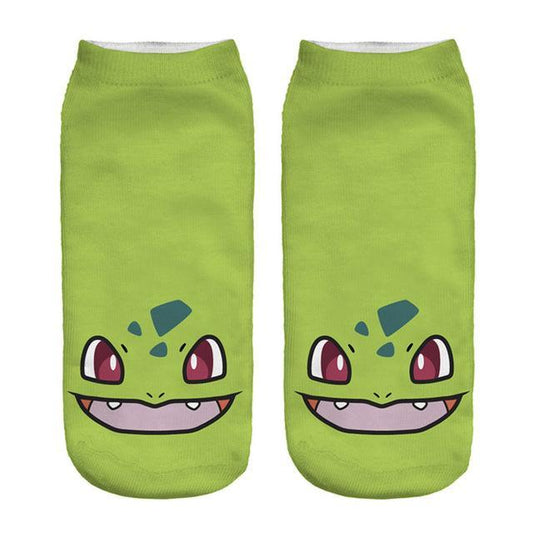 Bulbasaur socks.