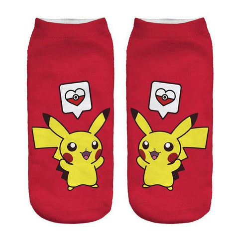 Womens pikachu socks.