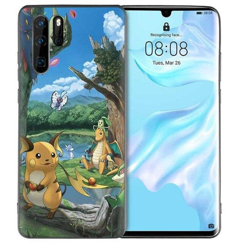 Pokemon phone case <br> Huawei Natural Park.