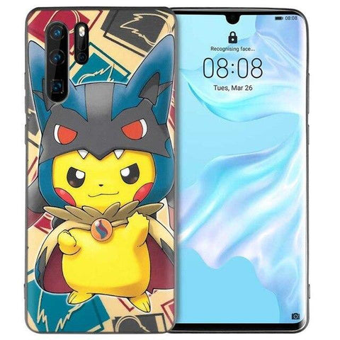 Pokemon phone case <br> Huawei Pikachu Lucario.