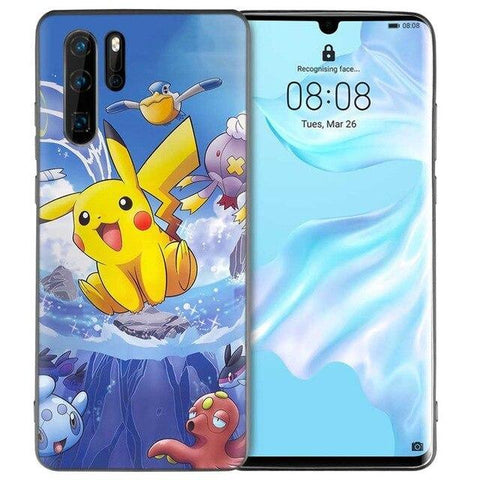 Pokemon phone case <br> Huawei Beach Pikachu.