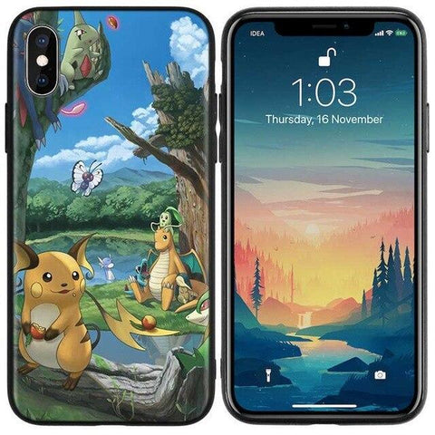 Pokemon phone case <br> iPhone Natural Parc.