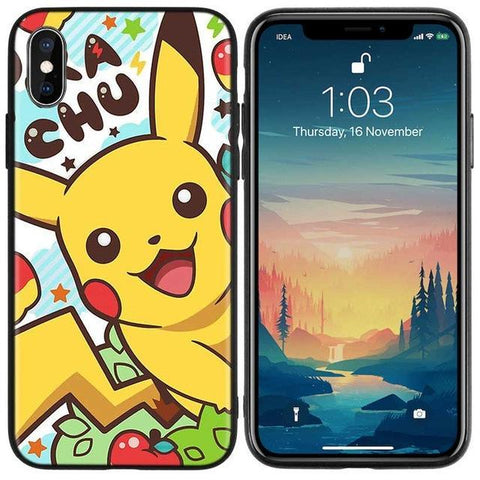 Pikachu phone case iphone 7 plus.