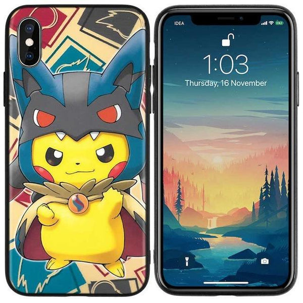 ポケモン - CASETiFY Pikachu Night iPhone X/XS Case Casetify Pokemon iPhone X/Xs Leather Stickers Case Used with