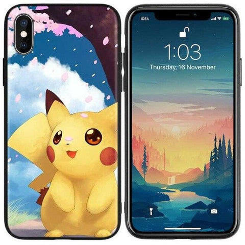 Pokemon phone case <br> iPhone Pikachu.