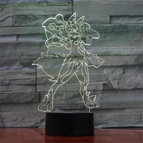 Pokemon Lamp <br> Lucario.