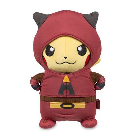 Pikachu team magma plush