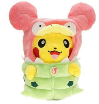 Mega slowbro pikachu plush.