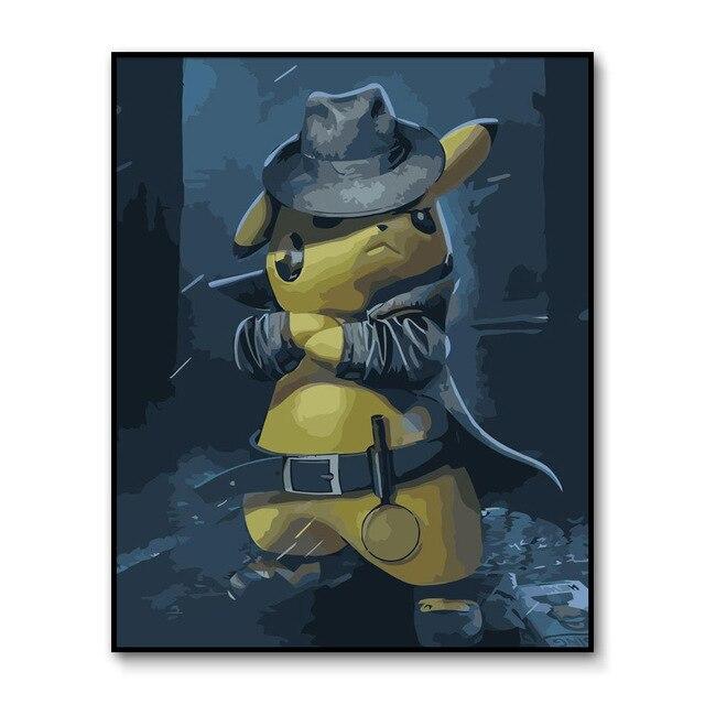 Pokémon detective pikachu poster.