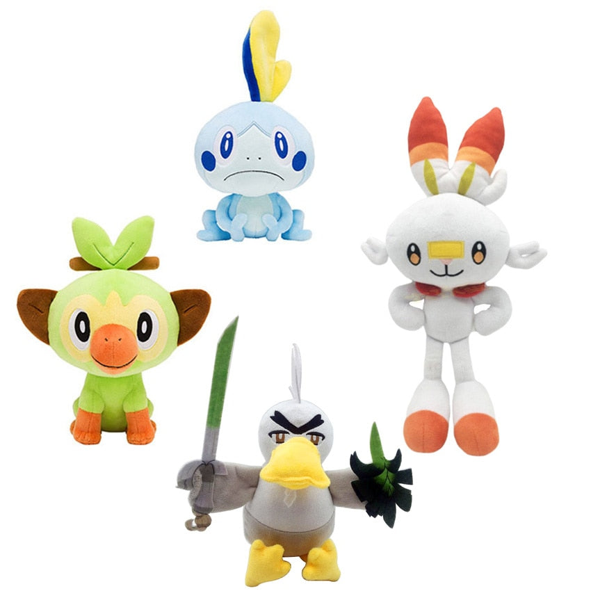 Pokemon scorbunny plush