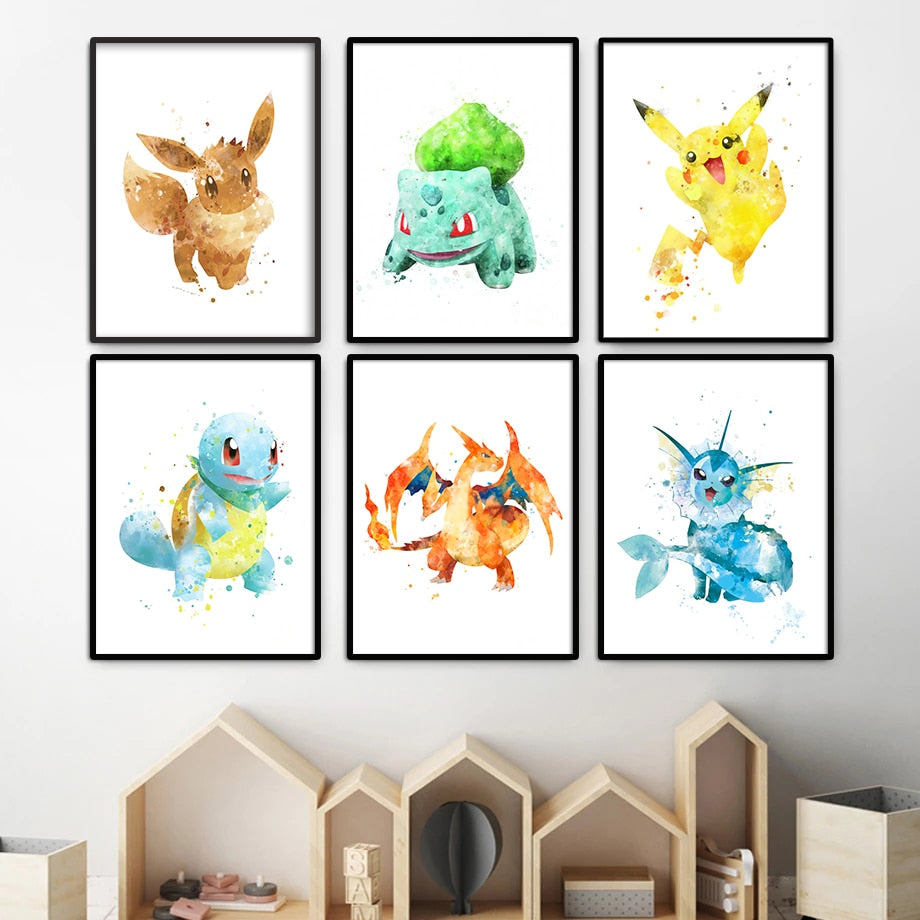 Pokemon eevee poster