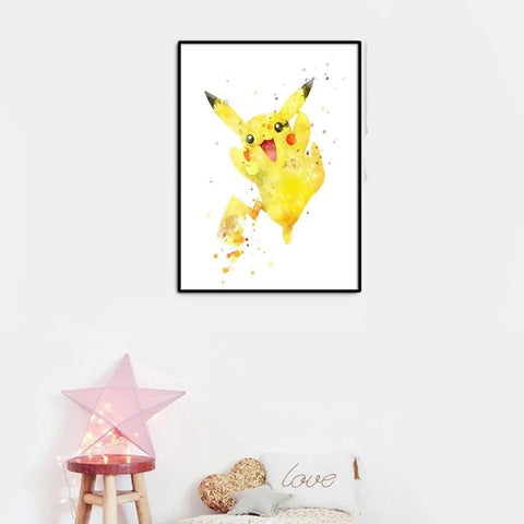 Pokemon poster <br> Pokemon Pikachu