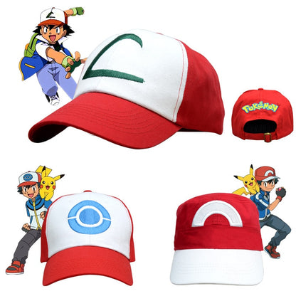 Pokemon ash baseball cap