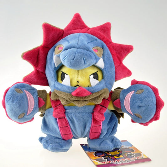 Pikachu kaiju hydreigon plush