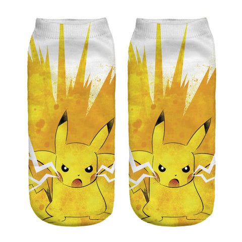 Pokemon socks <br> lightning Pikachu