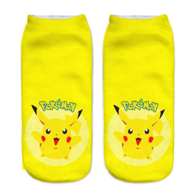 Pokemon socks <br> Happy Pikachu