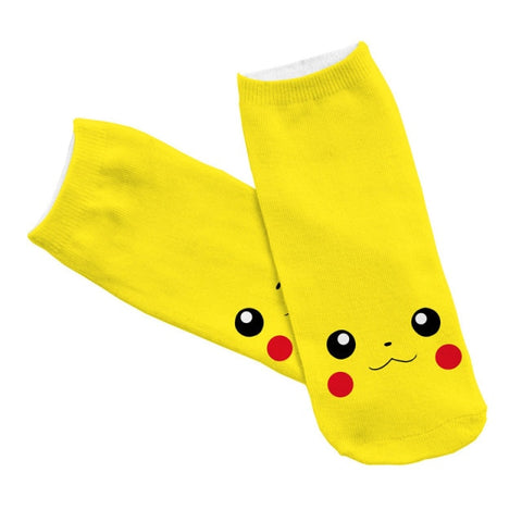 Pikachu Classics Silhouette Gray Dress Socks (One Size-Adult