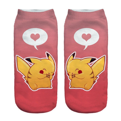 Pokemon socks <br> Pikachu Cookie