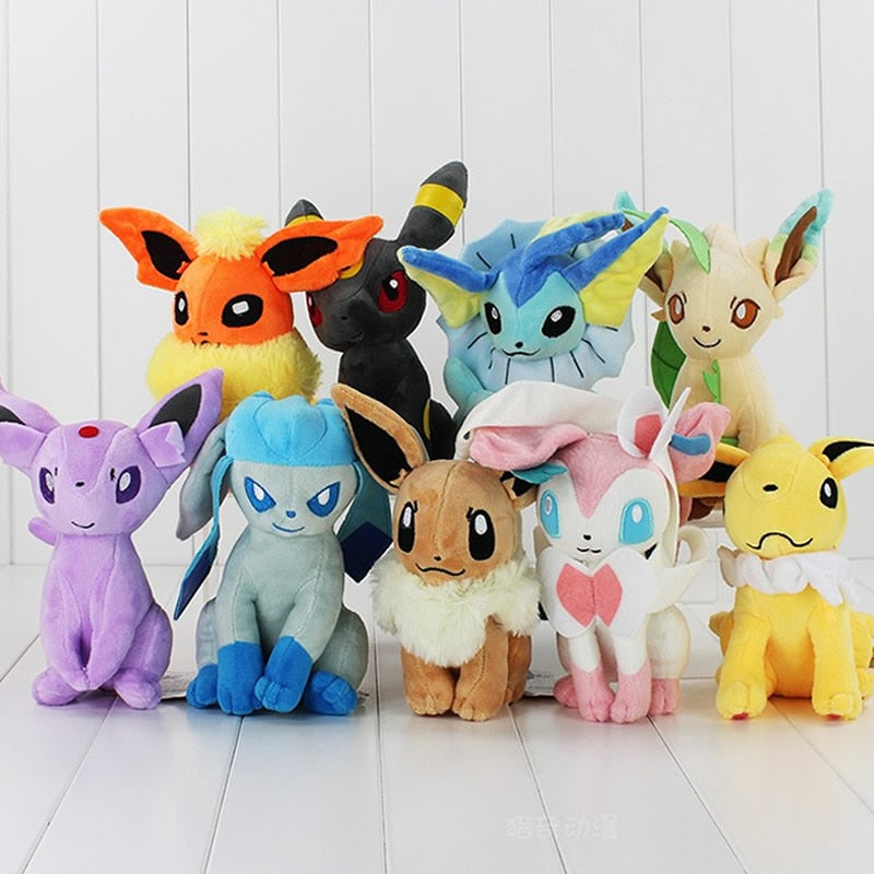 Glaceon pokemon plush.