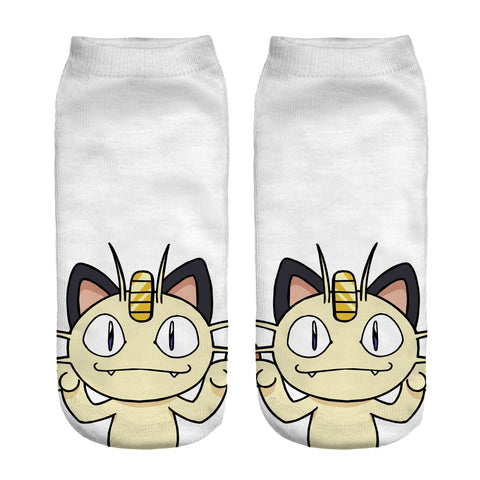 Meowth socks.