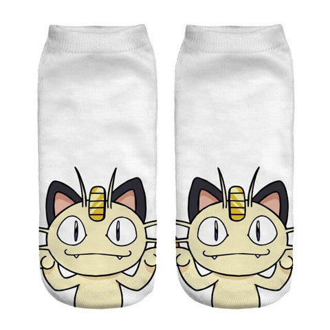 Meowth socks.